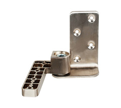 3 Way adjustable corner hinge